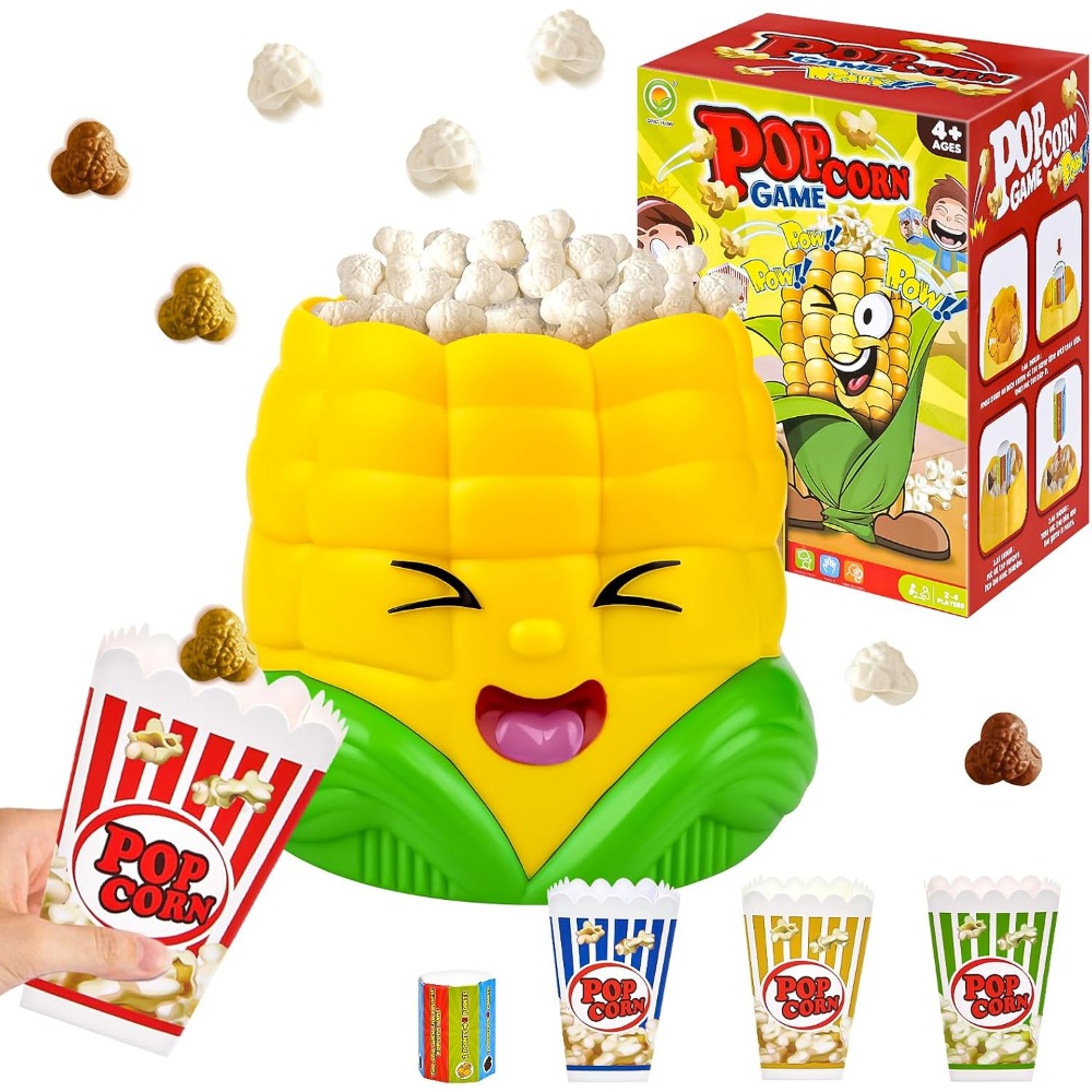 Party Games Night - Pop Up Popcorn Board Games, Toys