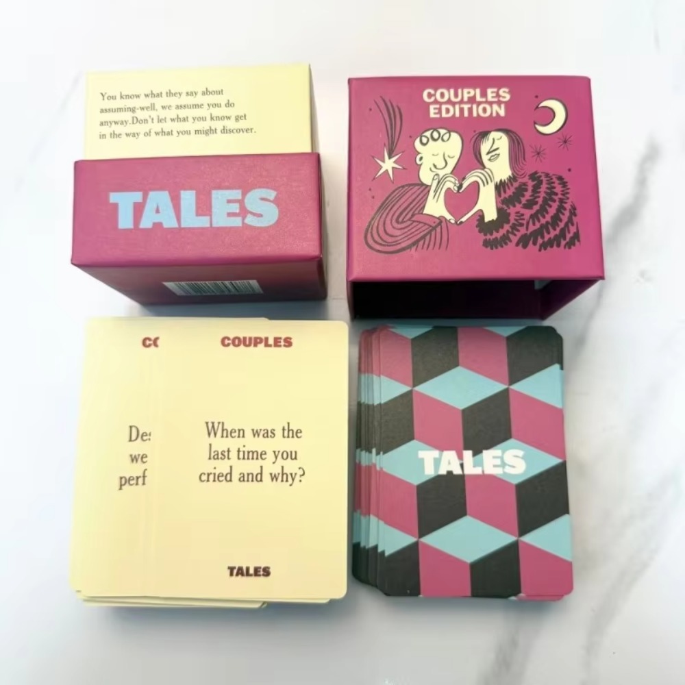 Party Games Night - TALES Conversation Starter Cards Family &