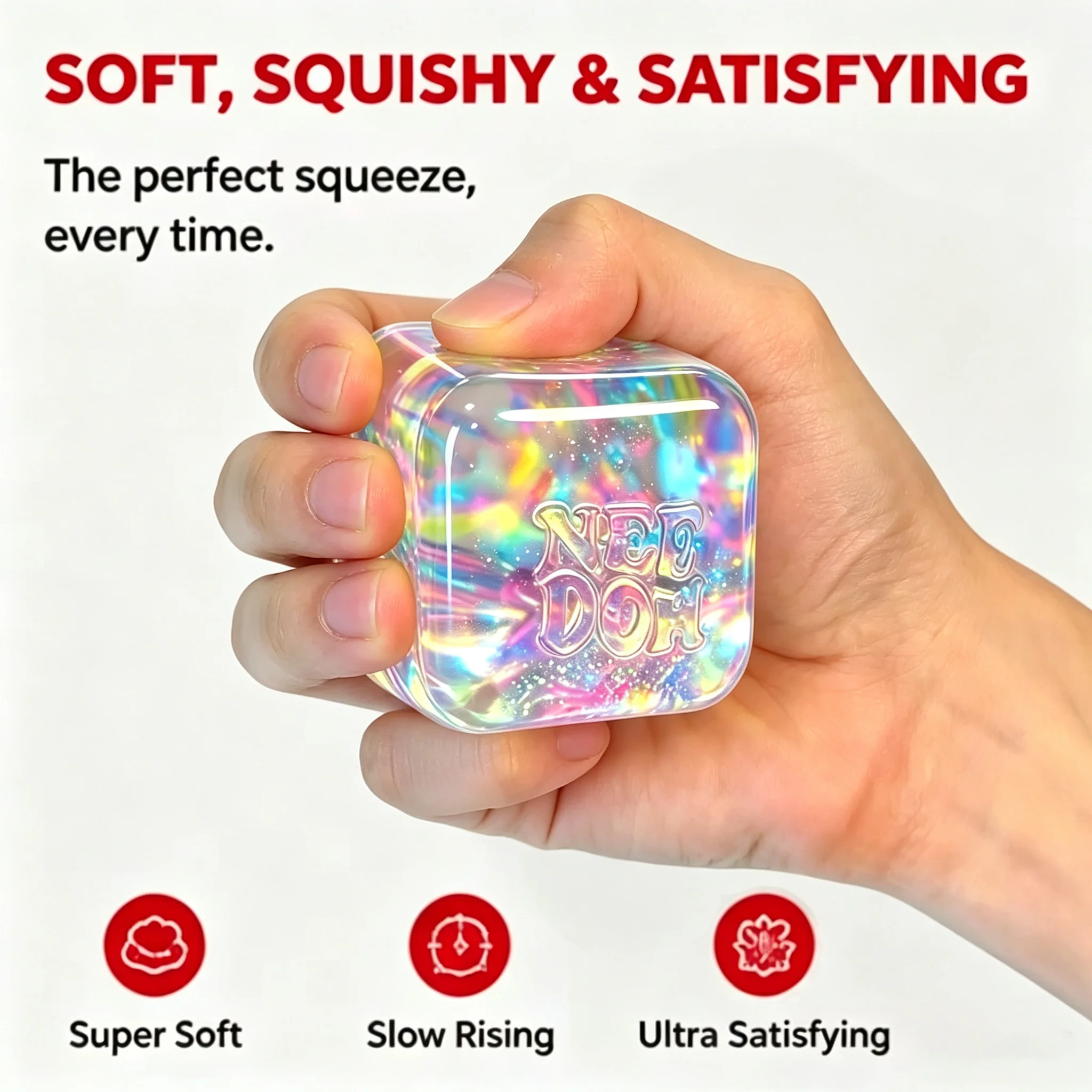 NeeDoh Maltose Ice Squeeze Toy - Party Games For Adults And Kids review and price
