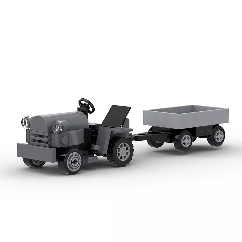 MOC City Mini Car Tractor Snow - Lego Set Creator review and price