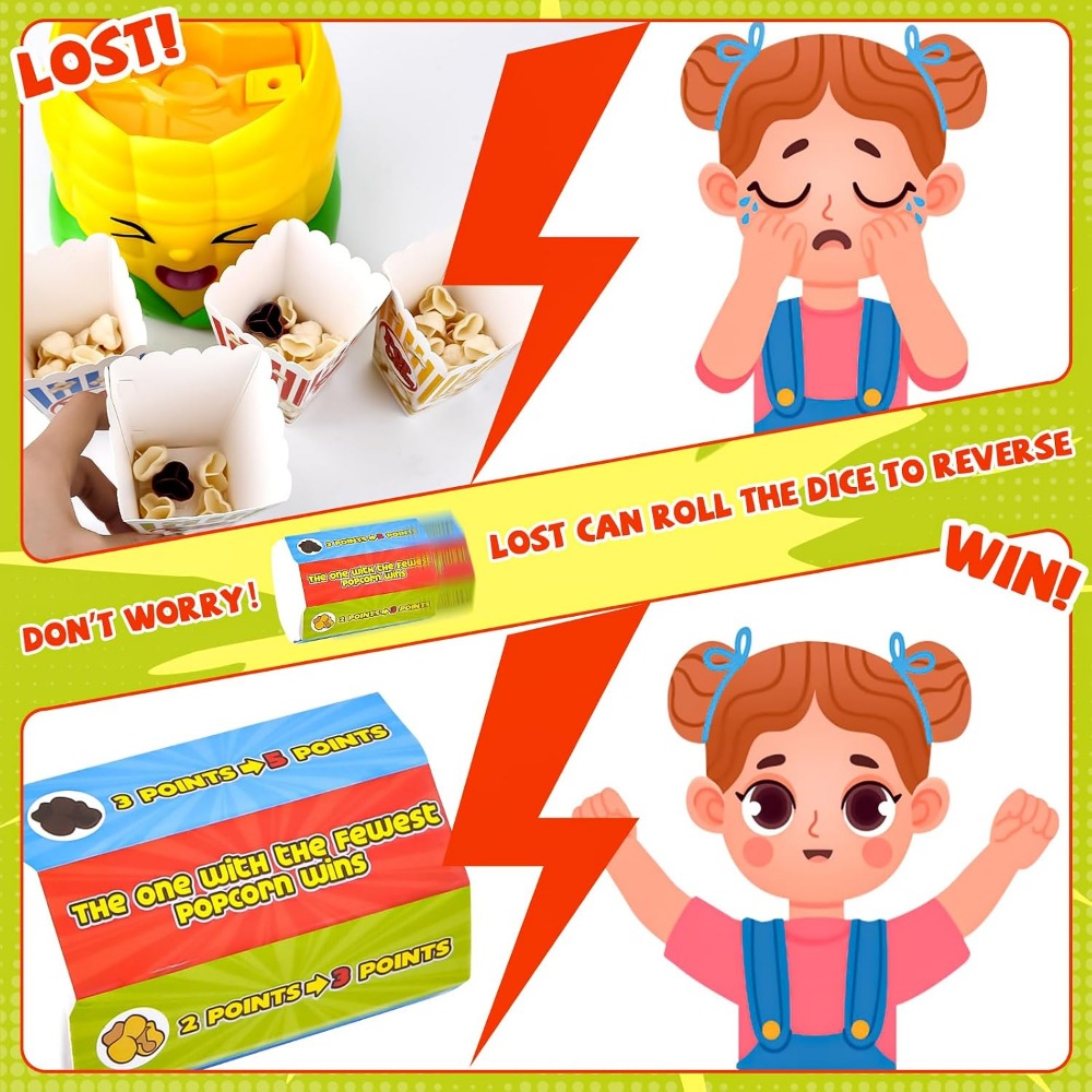 Pop Up Popcorn Board Games, To - Party Games Night review and price