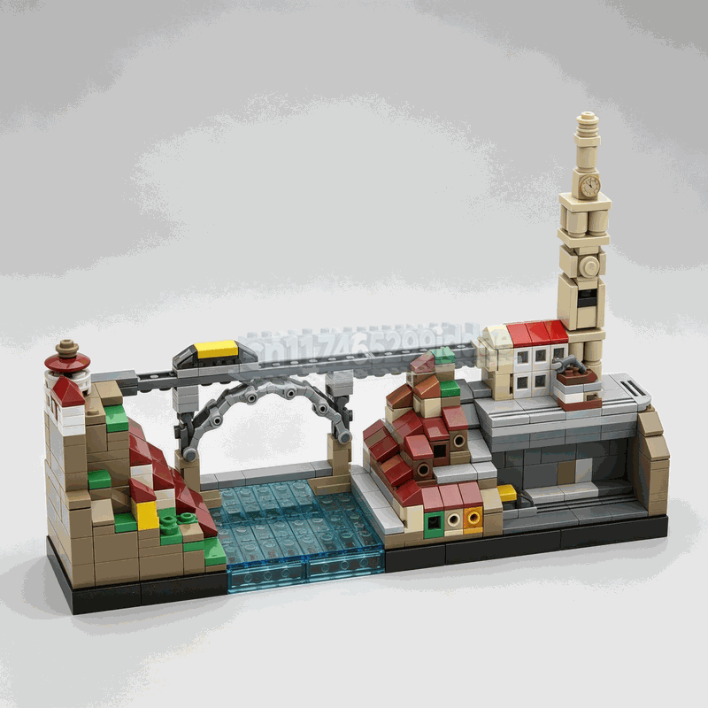 521PCS Porto City Skyline Buil - Lego Set Creator review and price