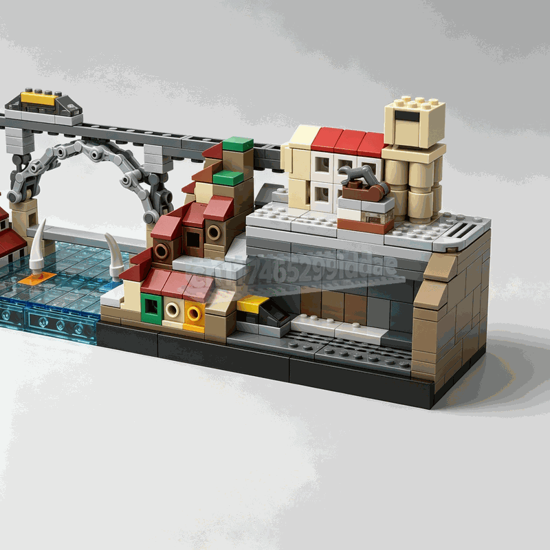 521PCS Porto City Skyline Buil - Lego Set Creator review and price