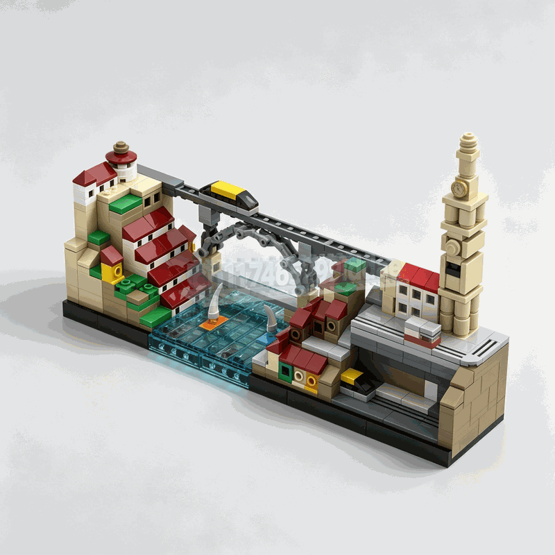521PCS Porto City Skyline Buil - Lego Set Creator review and price