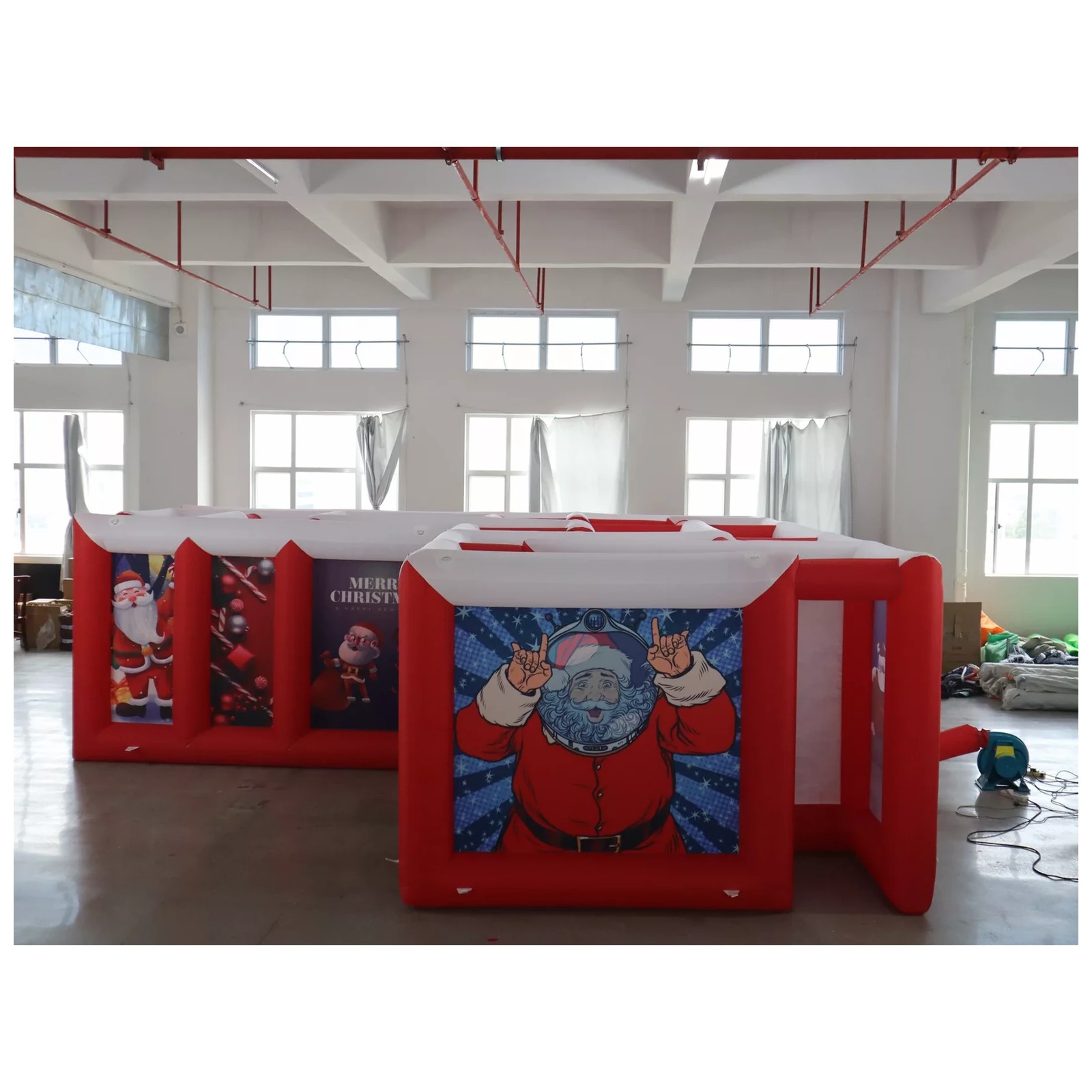 Large Red White Flat Roof Infl - Party Games For Adults And Kids review and price