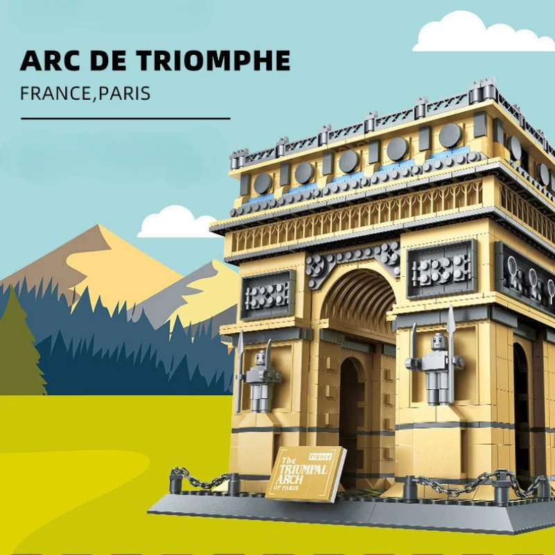 Triumphal Arch Of France Build - Lego Set Creator review and price